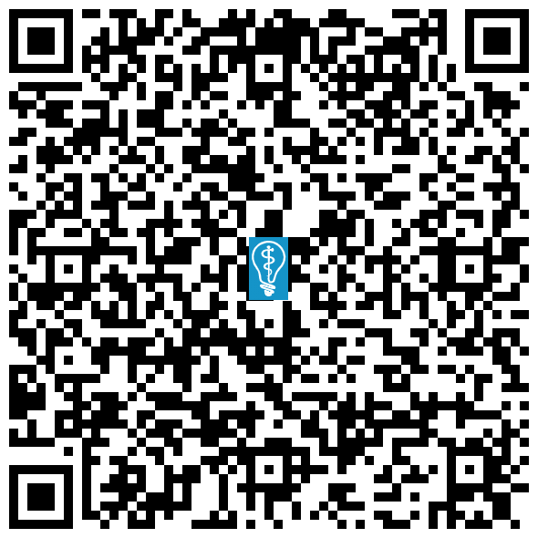 QR code image to open directions to Broadway Smile Boutique in Glendale, CA on mobile